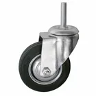 EM-1046155 Колесо поворотное SCt 97 85 мм резина с болтом (F)