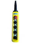 EM-1047465 Пульт управления XAC-A8713Y для тали (8 кнопок, 1 скорость, ключ-марка, стоп, IP65, 380В)