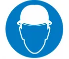 Купить знак М-02 (Работать в защитной каске (шлеме))