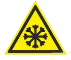 Купить знак W-17 (Осторожно. Холод) Купить знак W-17 (Осторожно. Холод)