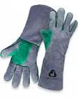 Купить краги спилковые сварщика удл. Jeta Safety JWK501-XL кевлар, подкладка хб и флис