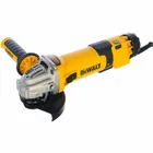 Купить машину шлифовальную угловую DeWALT DWE4257-QS  1500Вт,125мм,2800-10000об/мин,пл.пуск,защит.муфта,antirestart