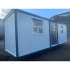Бытовка металлическая распашонка под офис 7х2.4м с ВАГОНКОЙ