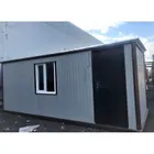 Бытовка Металл ТМБ-22-1 (6х2,4м) с тамбуром, двойным утеплением и полимерным профнастилом Бытовка Металл ТМБ-22-1 (6х2,4м) с тамбуром, двойным утеплением и полимерным профнастилом