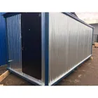 Бытовка Металл ТМБ-22 (6х2,4м) с тамбуром, раковиной и двойным утеплением