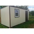 Бытовка ТМБ-44 (7х2,4м) с перегородкой, усиленным каркасом, двойным утеплением и полимерным профнастилом Бытовка ТМБ-44 (7х2,4м) с перегородкой, усиленным каркасом, двойным утеплением и полимерным профнастилом