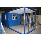 Охранный пост КПП проходная ТМОП (6х2,4х2,36м) с полимерным профнастилом и двойным утеплением Охранный пост КПП проходная ТМОП (6х2,4х2,36м) с полимерным профнастилом и двойным утеплением