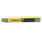 Метр складной деревянный Stabila серия 600 тип 617, 2м (белый/желтый)