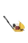 EM-1015793 Виброплита 65 кг, 11кН (Honda) бак, коврик, колесный комплект TOR T-60