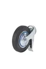 EM-1050678 Колесо поворотное SCtB 80 200 мм резина с болтом и тормозом (N)