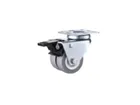 EM-1027263 Колесо аппаратное поворотное SCNDB 25 50 мм двойное с тормозом