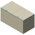 Приямок металлический для сбора воды 9м3
