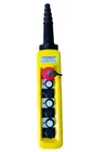 EM-1044629 Пульт управления XAC-A6913Y для тали (6 кнопок, 2 скорости, ключ-марка, стоп, IP65, 380В)