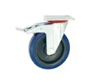 EM-1027240 Колесо поворотное резина SRCLb 93 75 мм с тормозом (F)