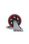 EM-1027250 Колесо поворотное усиленное полиуретан SCBM 55 125 мм с тормозом