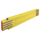 Метр складной деревянный Stabila серия 400 тип 407P, 2м (желтый)