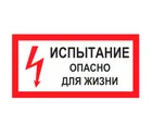 Знак A-12 (Испытание! Опасно для жизни) Знак A-12 (Испытание! Опасно для жизни)