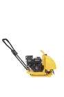 EM-1025048 Виброплита 65 кг, 11кН (Loncin) бак, коврик, колесный комплект TOR T-60