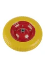 EM-1046282 Колесо литое полиуретановое 360 мм PU 2400 (20 мм шариковый подшипник)
