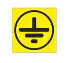 Знак Z-08 / B-34 (Символ заземления) Знак Z-08 / B-34 (Символ заземления)