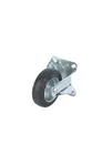 EM-1027190 Колесо неповоротное усиленное резина FRC 46 100 мм
