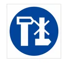 Знак М-18 (Работать инструментом, не дающим искры)