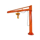 EM-1051558 Кран консольный поворотный ручной TOR PSJ43100 1000 кг, высота 4 м, стрела 3 м