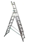 EM-1013305 Лестница 3-х секционная алюминиевая 3*8