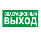 Знак E-24 / B-31 (Эвакуационный выход) Знак E-24 / B-31 (Эвакуационный выход)