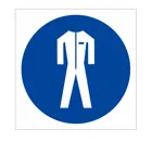 Знак М-07 (Работать в защитной одежде)