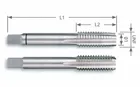 Купить метчик дюймовый UNF 1/4"х28 к-т 2шт 2B HSS DIN-2181/2 BucoviceCzTool Купить метчик дюймовый UNF 1/4"х28 к-т 2шт 2B HSS DIN-2181/2 BucoviceCzTool