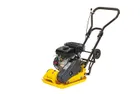 EM-1025049 Виброплита 85 кг, 13кН (Loncin) бак, коврик, колесный комплект TOR T-80