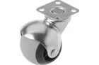 EM-1047173 Колесо мебельное поворотное резиновое SCmg 20 40 мм