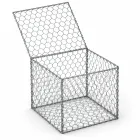 Главное изображение ТМГ-000100 — Санкт-Петербург Габион коробчатый ГСИ-К 1,0×1,0×1,0 м, С80, 2,7 мм, оцинкованный — главное изображение 1, Санкт-Петербург