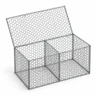 Главное изображение ТМГ-000108 — Санкт-Петербург Габион коробчатый ГСИ-К 2,0×1,0×1,0 м, С80, 3 мм, оцинкованный — главное изображение 1, Санкт-Петербург