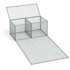 Габион с армирующей панелью ГСИ-КА 4,0×2,0×1,0 м, С80, 2,7 мм, оцинкованный — главное изображение 1, Санкт-Петербург