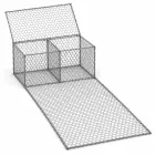 Габион с армирующей панелью ГСИ-КА 5,0×2,0×1,0 м, С80, 2,7 мм, оцинкованный — главное изображение 1, Санкт-Петербург