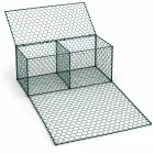 Габион с армирующей панелью ГСИ-КА 3,0×2,0×1,0 м, С80, 2,7/3,7 мм, с покрытием ПВХ — главное изображение 1, Санкт-Петербург