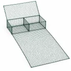 Габион с армирующей панелью ГСИ-КА 5,0×2,0×0,5 м, С80, 2,7/3,7 мм, с покрытием ПВХ — главное изображение 1, Санкт-Петербург