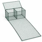 Габион с армирующей панелью ГСИ-КА 6,0×2,0×1,0 м, С80, 2,7/3,7 мм, с покрытием ПВХ — главное изображение 1, Санкт-Петербург