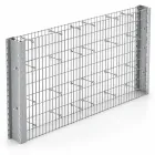 Главное изображение ТМГ-000386 — Санкт-Петербург Экозабор 2,5×0,2×2 м, ячейка 50×200 мм, проволока 5,0 мм, оцинкованный, болтовое крепление — главное изображение 1, Санкт-Петербург