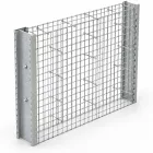 Главное изображение ТМГ-000392 — Санкт-Петербург Экозабор 2×0,2×2 м, ячейка 50×50 мм, проволока 5,0 мм, оцинкованный, болтовое крепление — главное изображение 1, Санкт-Петербург