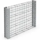 Главное изображение ТМГ-000393 — Санкт-Петербург Экозабор 2×0,2×2 м, ячейка 50×200 мм, сетка 2Т, проволока 4,0 мм, оцинкованный, болтовое крепление — главное изображение 1, Санкт-Петербург