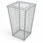 Главное изображение ТМГ-000585 — Санкт-Петербург Габион-вазон 0,55×0,55×1,0 м, ячейка 50×50 мм, проволока 4,0 мм, оцинкованный, спиральное крепление — главное изображение 1, Санкт-Петербург