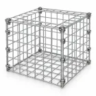 Главное изображение ТМГ-000596 — Санкт-Петербург Габион-кашпо СК 0,5×0,5×0,5 м, ячейка 50×50 мм, проволока 4,0 мм, оцинкованный, болтовое крепление — главное изображение 1, Санкт-Петербург
