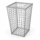 Главное изображение ТМГ-000599 — Санкт-Петербург Габион-вазон 0,45×0,45×0,7 м, ячейка 50×50 мм, проволока 4,0 мм, оцинкованный, спиральное крепление — главное изображение 1, Санкт-Петербург