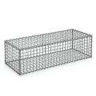 Главное изображение ТМГ-000622 — Санкт-Петербург Скамья-габион 1,4×0,5×0,4 м, ячейка 50×50 мм, проволока 4,0 мм, оцинкованная — главное изображение 1, Санкт-Петербург