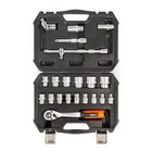 Набор инструментов НАИ-04/22 серия KBT-PROFESSIONAL с торцевыми шестигранными головоками и трещоткой 1/2"