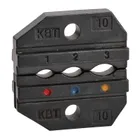Пресс-клещи CTB-10 серия ПРОФИ (кримпер) для опрессовки наконечников, разъемов и гильз с термоусаживаемой изоляцией и заглушек КИЗ Пресс-клещи CTB-10 серия ПРОФИ (кримпер) для опрессовки наконечников, разъемов и гильз с термоусаживаемой изоляцией и заглушек КИЗ