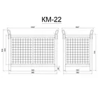 Корзина для подъема материалов КМ-22 Корзина для подъема материалов КМ-22